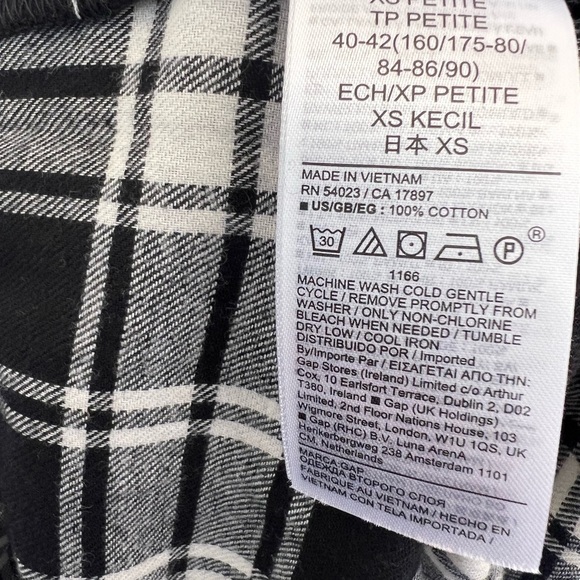 NEW Gap petite plaid mini dress - Picture 6 of 7